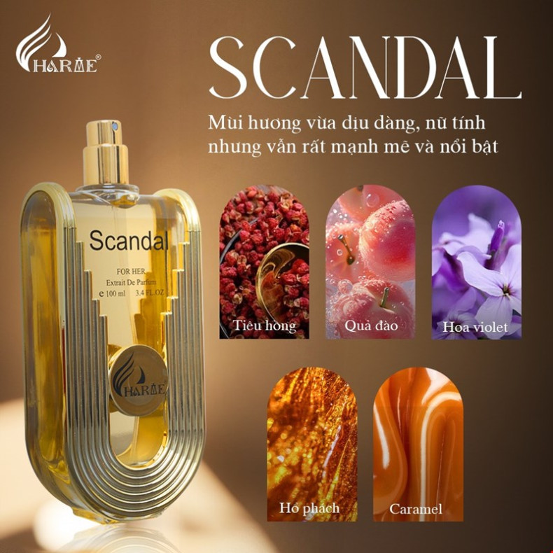 Nước Hoa Nữ Charme Scandal 100ml – Hương Nước Hoa Pháp