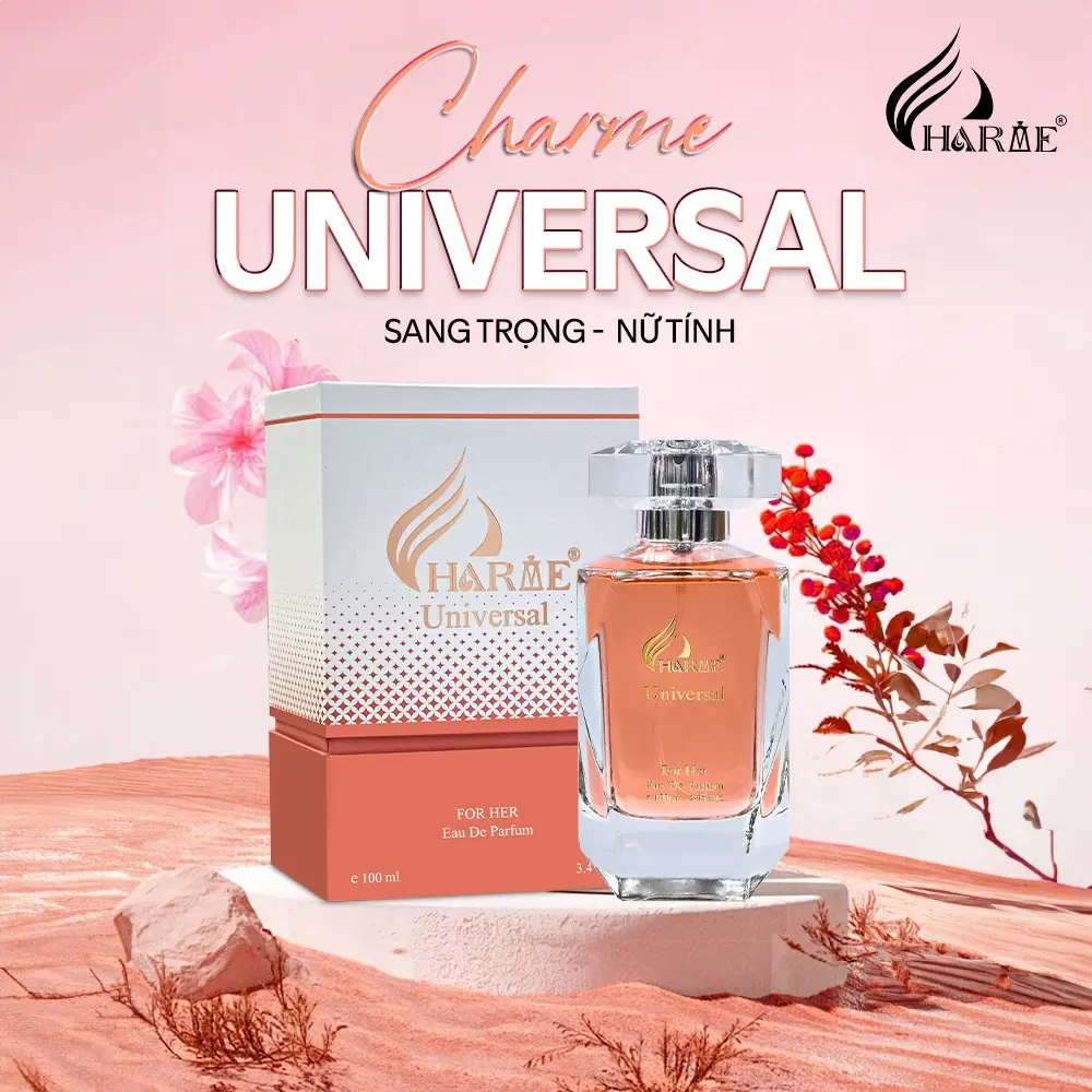 Nước Hoa Nữ Charme Universal 100ml – Lưu Hương 8-12 Giờ