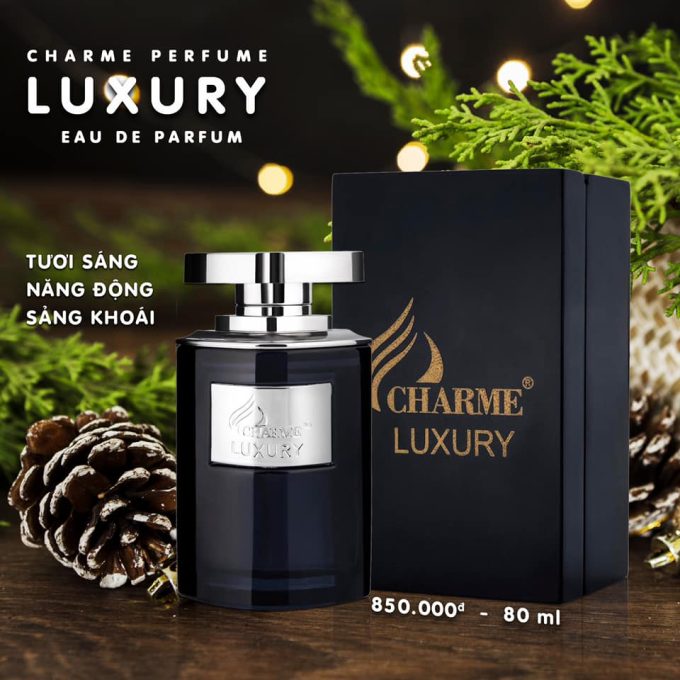 Nước Hoa Nam Charme Luxury 80ml EDP | Charme Perfume Chính Hãng