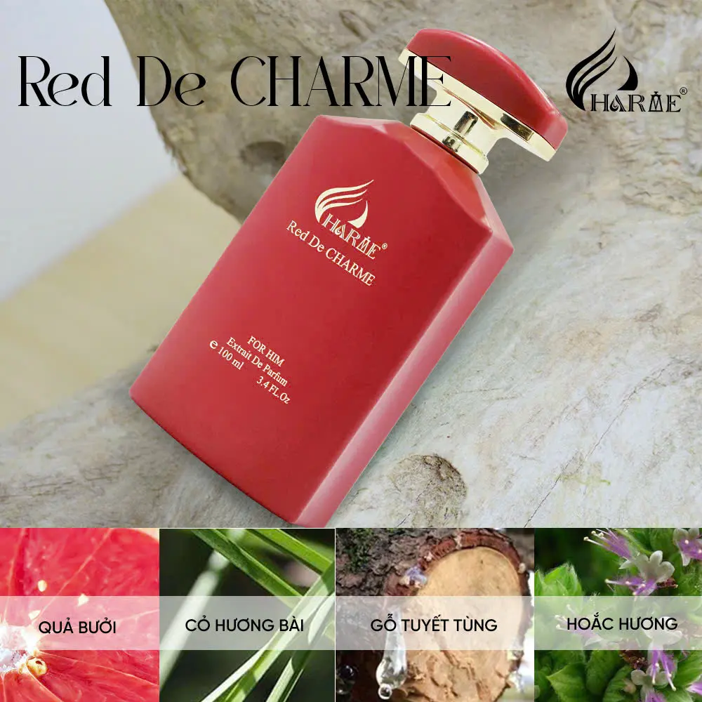 Nước Hoa Red De Charme 100ml | Nam Tính, Hiện Đại