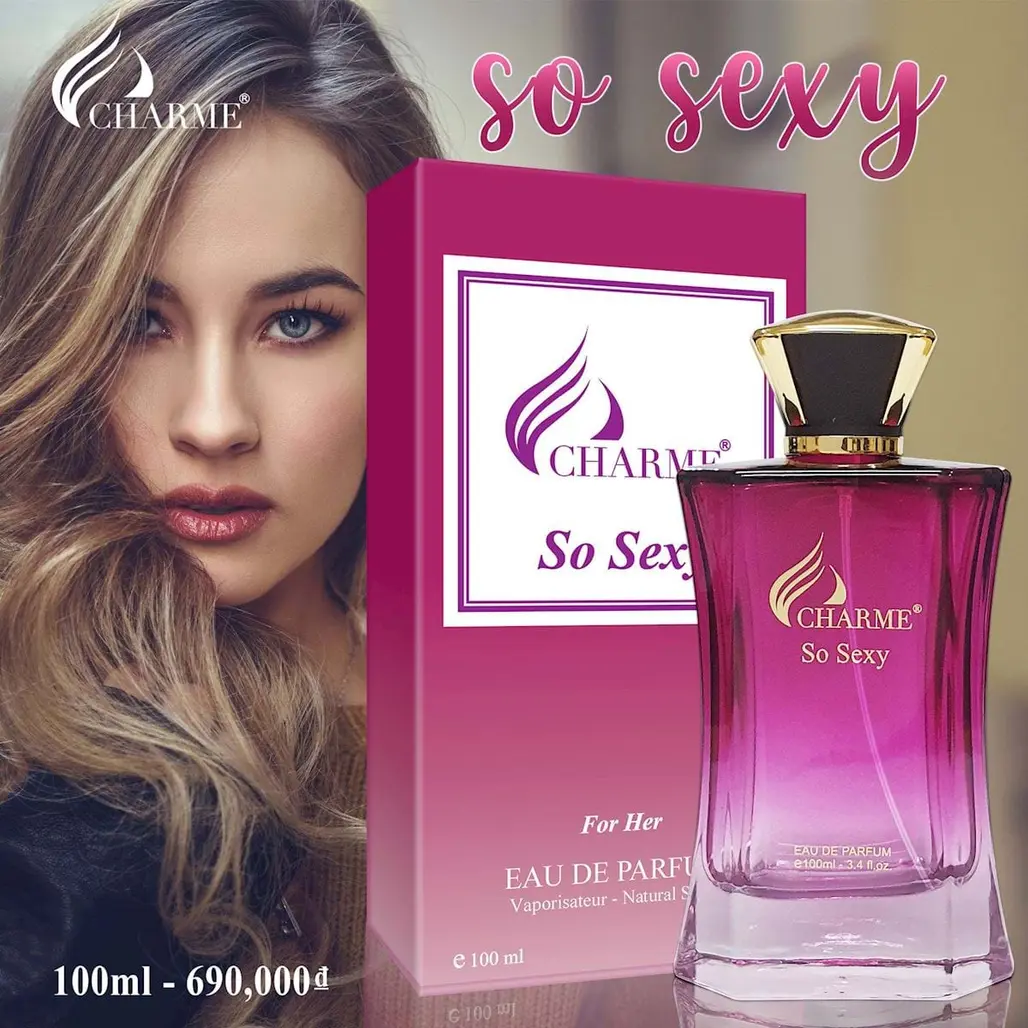 Nước Hoa Nữ Charme So Sexy 100ml – EDP | Nước Hoa Charme Chính Hãng
