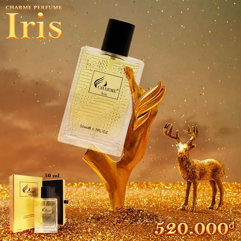 Nước Hoa Nam Charme Iris 50ml EDP – Nước Hoa Charme Chính Hãng 100%
