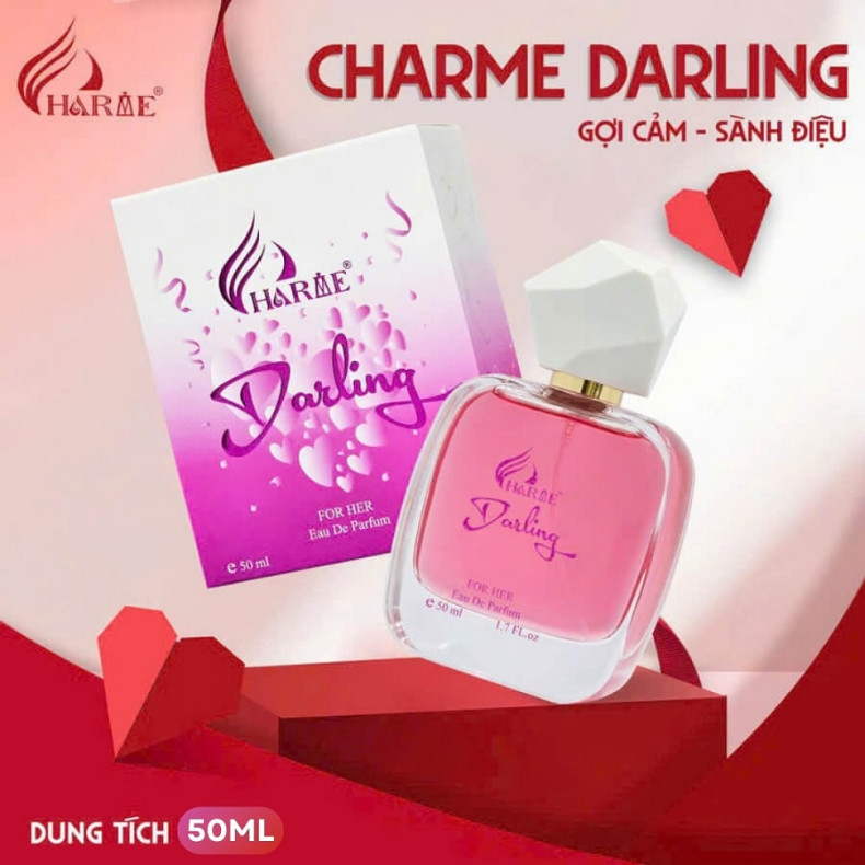 Nước Hoa Nữ Charme Darling 50ml EDP – Charme Chính Hãng, Giá Tốt