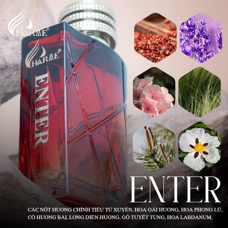 Nước Hoa Nam Charme Enter 100ml | Hàng Chính Hãng