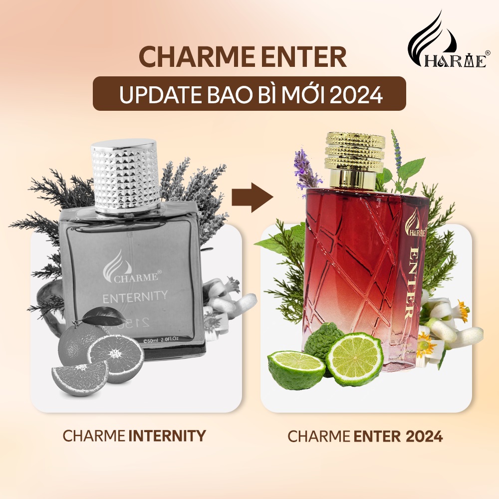 Nước Hoa Nam Charme Enter 100ml | Hàng Chính Hãng