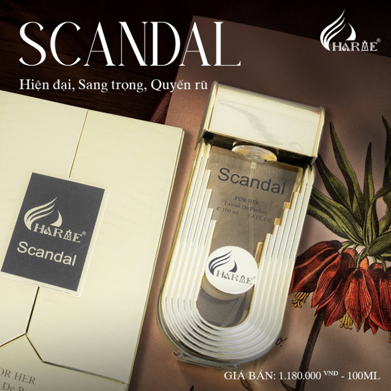 Nước Hoa Nữ Charme Scandal 100ml – Hương Nước Hoa Pháp