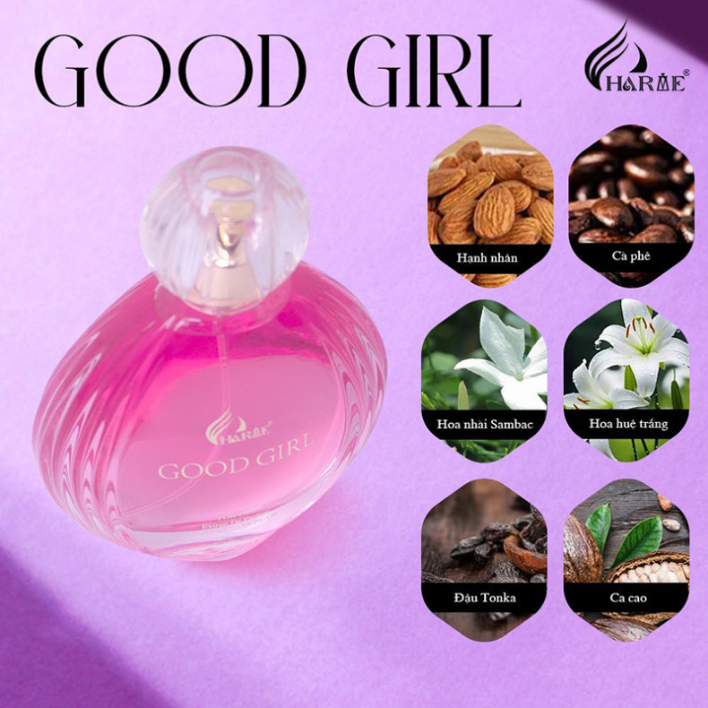 Nước Hoa Charme Good Girl 100ml mẫu mới | Charme Chính Hãng