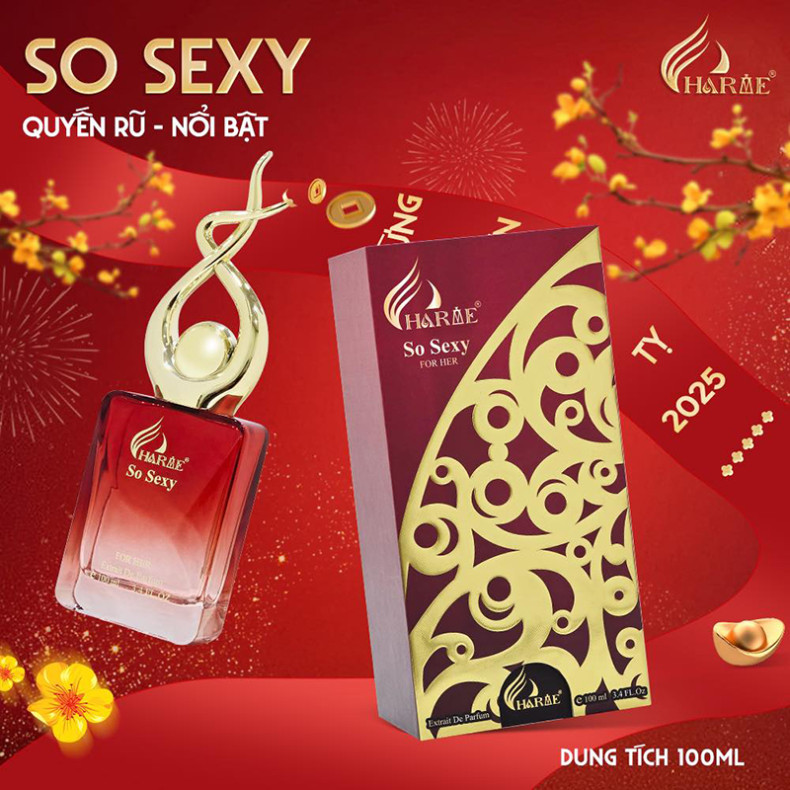 Nước Hoa Charme So Sexy 100ml mẫu mới | Nước Hoa Charme Chính Hãng