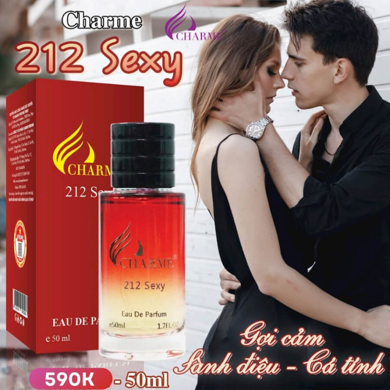 Nước Hoa Charme 212 Sexy 50ml | Hàng Chính Hãng