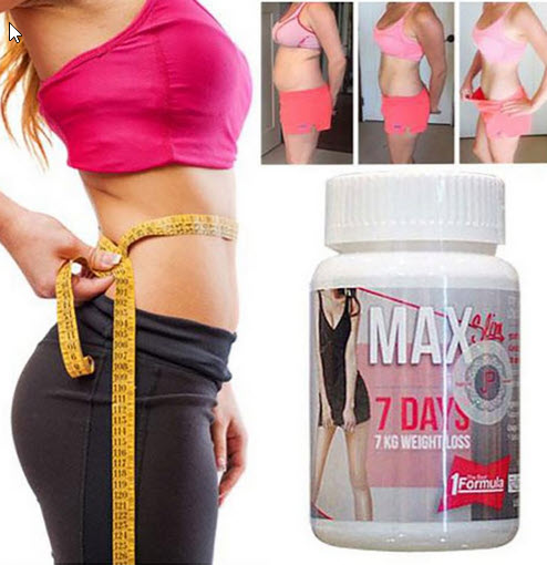 Viên Uống Giảm Cân Max Slim 7 Days Thái Lan – Hộp 30 Viên Chính Hãng