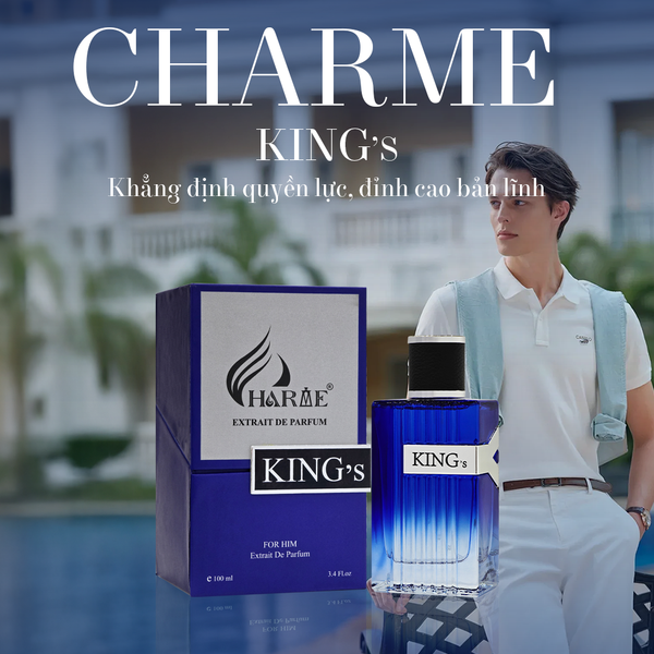 Nước Hoa Charme King 100ml Mẫu Mới | Charme Chính Hãng
