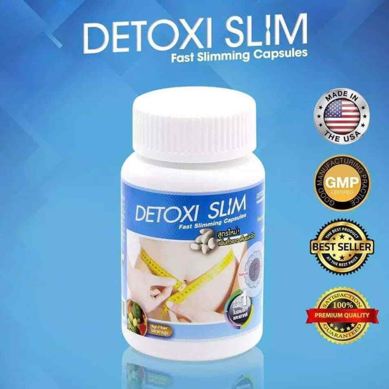 Giảm Cân Detoxi Slim 30 Viên – Viên Uống Giảm Mỡ Bụng, Giảm Cân Hiệu Quả