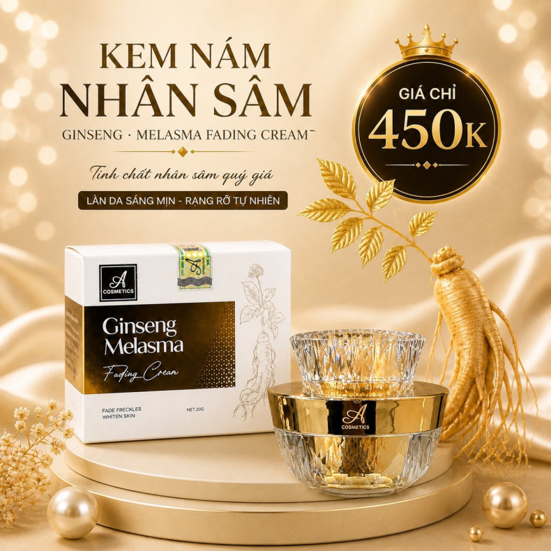 Face Nám Nhân Sâm A Cosmetics – Ginseng Melasma