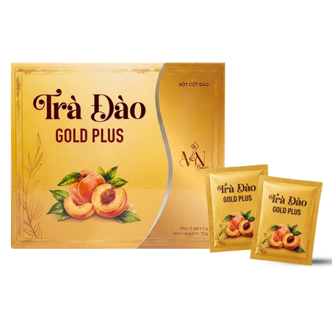 Trà Đào Gold Plus Đông Anh 15 Gói | Hàng Chính Hãng