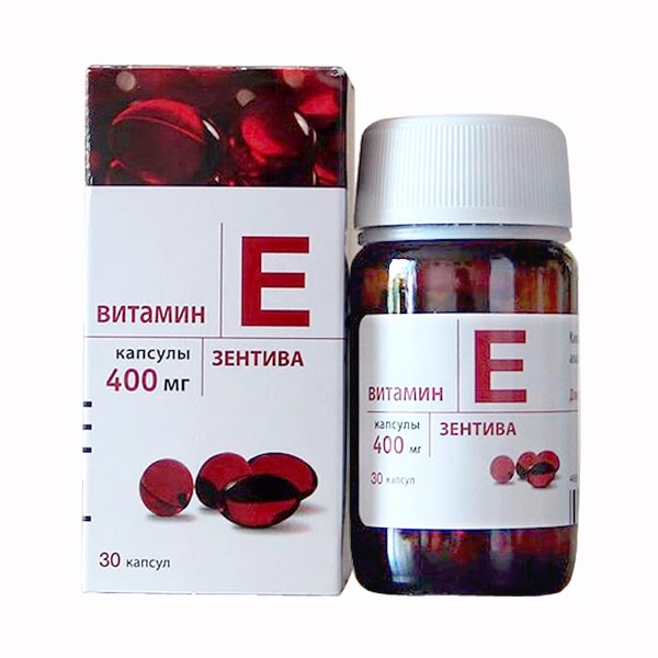Vitamin E Đỏ Của Nga Lọ Thủy Tinh 30 Viên | Hàng Chính Hãng